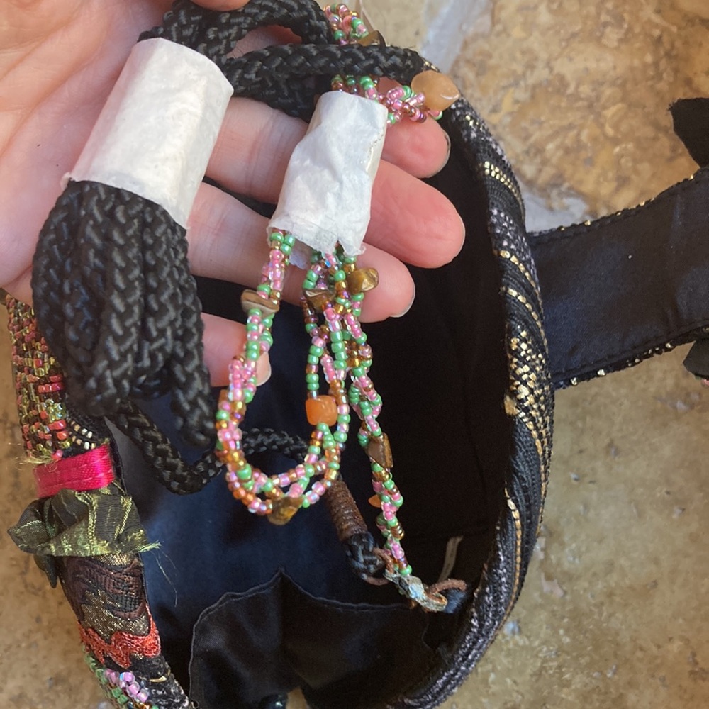 Stunning gorgeous beaded purse  NWT - Picture 7 of 17